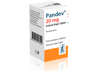 PANDEV 20 MG 28 ENTERIK KAPLI TABLET İlaç Görseli