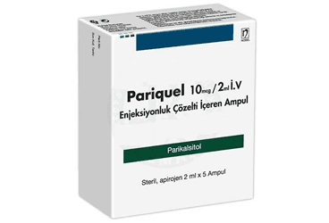 PARIQUEL 10 MCG/2ML IV ENJEKSIYONLUK COZELTI ICEREN AMPUL 5 AMPUL İlaç Görseli