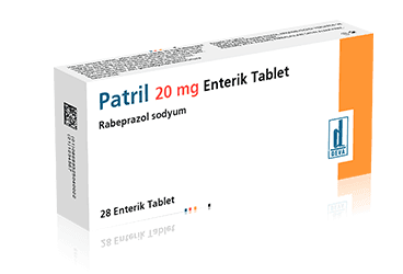 PATRIL 20 MG ENTERIK TABLET (28 ENTERIK TABLET) İlaç Görseli