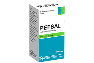 PEFSAL 25 MCG/ 125 MCG AEROSOL INHALER 120 DOZ İlaç Görseli