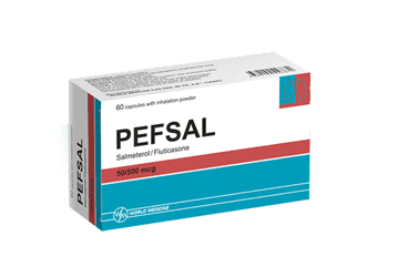 PEFSAL 50 MCG/500 MCG INHALER KAPSUL(60 KAPSUL) İlaç Görseli