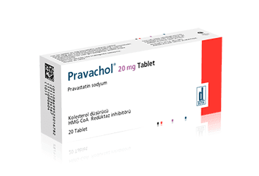 PRAVACHOL 20 MG 20 TABLET İlaç Görseli