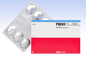 PREKO 15/850 MG 30 FILM TABLET İlaç Görseli