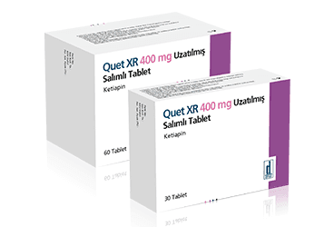 QUET XR 400 MG UZATILMIS SALIMLI 30 TABLET İlaç Görseli
