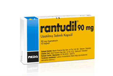 RANTUDIL 90 MG UZATILMIS SALIMLI 10 KAPSUL İlaç Görseli