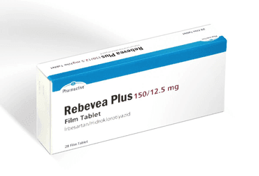 REBEVEA PLUS 150 MG /12,5 MG FILM KAPLI TABLET (28 FILM KAPLI TABLET) İlaç Görseli