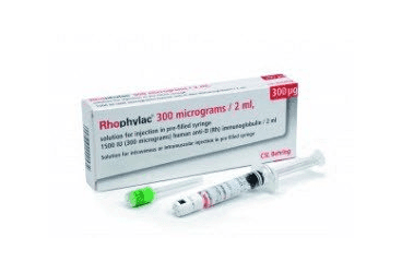 RHOPHYLAC 300 μG/2 ML IM/IV ENJEKSIYON ICIN COZELTI ICEREN KULLANIMA HAZIR ENJEKTOR İlaç Görseli