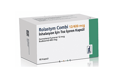 ROLASTYM COMBI 12/400 MCG INHALASYON ICIN TOZ ICEREN 60 KAPSUL İlaç Görseli
