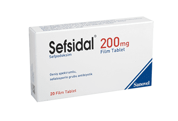 SEFSIDAL 200 MG 20 FILM TABLET İlaç Görseli