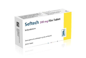 SEFTECH 200 MG 20 FILM TABLET İlaç Görseli