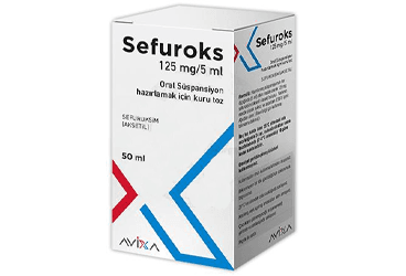 SEFUROKS 125 MG/5ML ORAL SUSPANSIYON HAZIRLAMAK ICIN KURU TOZ (100ML) İlaç Görseli