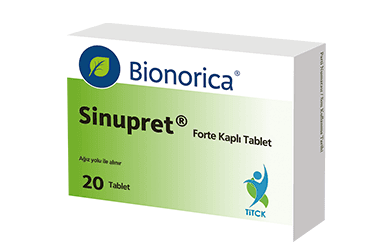 SINUPRET FORTE KAPLI TABLET (20 TABLET) İlaç Görseli