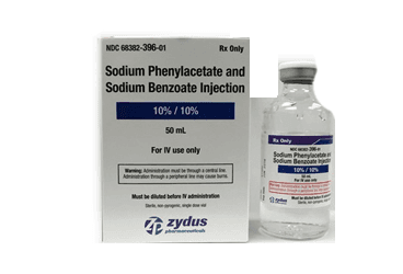 SODIUM PHENYLACETATE AND SODIUM BENZOATE %10 / %10 50ML 1 VIAL İlaç Görseli