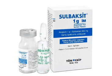 SULBAKSIT 1000 MG / 500 MG IM ENJEKSIYONLUK COZELTI HAZIRLAMAK ICIN TOZ (1 FLAKON, 1 AMPUL) İlaç Görseli