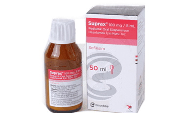 SUPRAX 100 MG 50 ML SUSPANSIYON İlaç Görseli