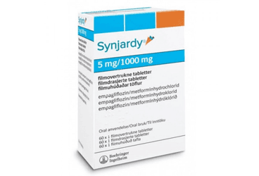 SYNJARDY 5MG/1000 MG FILM KAPLI TABLET (60 ADET) İlaç Görseli