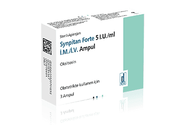 SYNPITAN FORTE 5 I.U./ML I.M/I.V ENJEKSIYONLUK COZELTI ICEREN AMPUL (3 AMPUL) İlaç Görseli