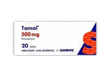TAMOL 500 MG 20 TABLET İlaç Görseli