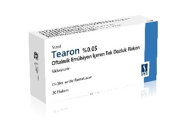 TEARON %0,05 OFTALMIK EMULSIYON ICEREN TEK DOZLUK 30 FLAKON İlaç Görseli