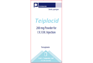 TEIPLACID 200 MG I.V./I.M ENJEKSIYONLUK COZELTI HAZIRLAMAK ICIN LIYOFILIZE TOZ VE COZUCU İlaç Görseli