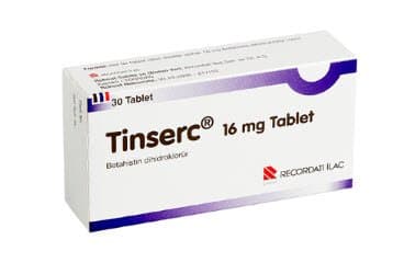 TINSERC 16 MG 30 TABLET İlaç Görseli