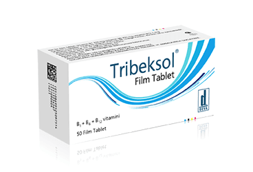 TRIBEKSOL 250 MG/ 250 MG/ 1 MG FILM KAPLI TABLET (50 TABLET) İlaç Görseli
