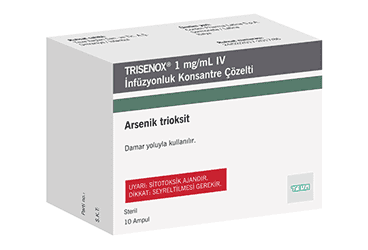 TRISENOX 1 MG/1 ML IV INFUZYON ICIN KONSANTRE COZELTI ICEREN AMPUL (10 ADET) İlaç Görseli