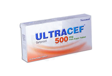 ULTRACEF 500 MG 10 FILM TABLET İlaç Görseli
