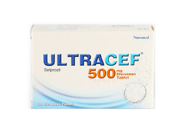 ULTRACEF 500 MG 20 EFERVESAN TABLET İlaç Görseli