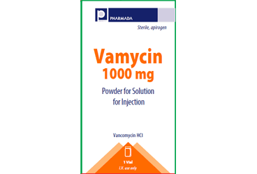 VAMYCIN 1000 MG IV ENJEKSIYON ICIN LIYOFILIZE TOZ ICEREN FLAKON (1 FLAKON) İlaç Görseli
