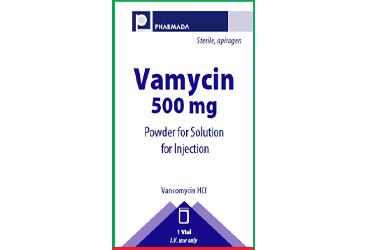 VAMYCIN 500 MG IV ENJEKSIYON ICIN LIYOFILIZE TOZ ICEREN FLAKON (1 FLAKON) İlaç Görseli