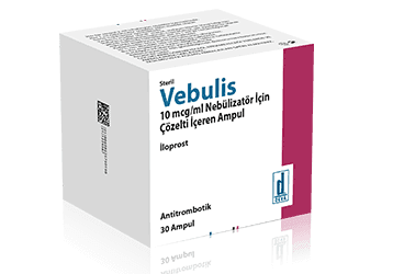 VEBULIS 10 MCG/ML NEBULIZATOR ICIN COZELTI ICEREN 30 AMPUL İlaç Görseli