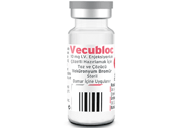 VECUBLOC 10 MG IV ENJEKSIYONLUK COZELTI HAZIRLAMAK ICIN TOZ VE COZUCU İlaç Görseli