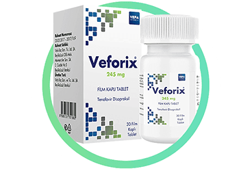 VEFORIX 245 MG 30 FILM KAPLI TABLET İlaç Görseli