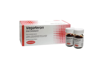 VEGAFERON 100 MG/5 ML ORAL COZELTI ( 20 FLAKON) İlaç Görseli