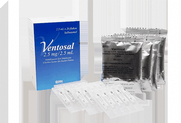 VENTOSAL 2,5 MG/2,5 ML NEBULIZASYON ICIN INHALASYON COZELTISI ICEREN TEK DOZLUK 20 FLAKON İlaç Görseli