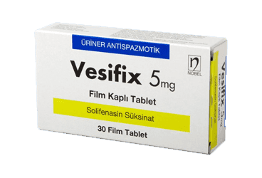 VESIFIX 5 MG 30 FILM KAPLI TABLET İlaç Görseli