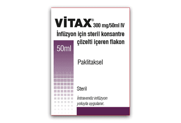 VITAX 300 MG/50 ML IV INFUZYON ICIN STERIL KONSANTRE COZELTI ICEREN 1 FLAKON İlaç Görseli
