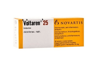 VOLTAREN ENTERIK KAPLI 25 MG 30 TABLET İlaç Görseli
