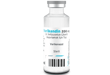 VORIKANDIN 200 MG IV INFUZYONLUK COZELTI HAZIRLAMAK ICIN TOZ (1 FLAKON) İlaç Görseli