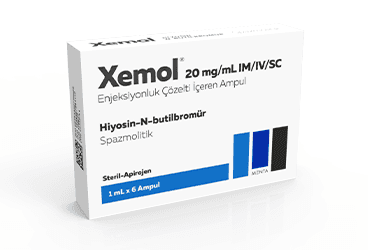 XEMOL 20 MG/ ML IM/IV/SC ENJEKSIYONLUK COZELTI İlaç Görseli