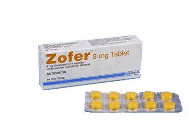ZOFER 8 MG FILM KAPLI TABLET (10 TABLET) İlaç Görseli