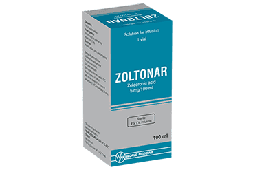 ZOLTONAR 5 MG/100 ML IV INFUZYON ICIN COZELTI ICEREN 1 FLAKON İlaç Görseli