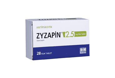 ZYZAPIN 2,5 MG 28 FILM KAPLI TABLET İlaç Görseli