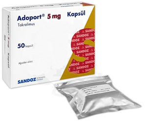ADOPORT 5 MG 50 KAPSUL İlaç Görseli