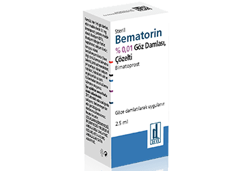 BEMATORIN %0,01 GOZ DAMLASI, COZELTI (2,5 ML) İlaç Görseli