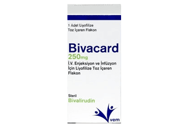 BIVACARD 250 MG IV ENJ. VE INF. ICIN LIYO. TOZ ICEREN 1 FLAKON İlaç Görseli