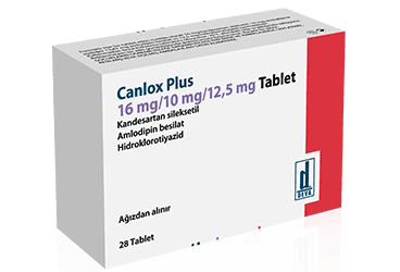CANLOX PLUS 16 MG/10 MG/12,5 MG TABLET (28 TABLET) İlaç Görseli