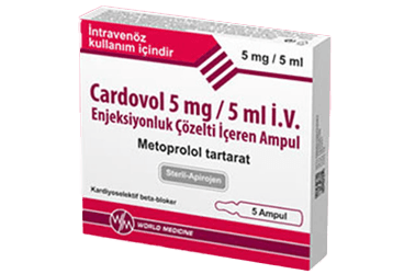 CARDOVOL 5 MG/5 ML IV ENJ. COZELTI ICEREN 10 AMPUL İlaç Görseli