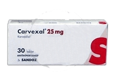 CARVEXAL 25 MG 30 TABLET İlaç Görseli